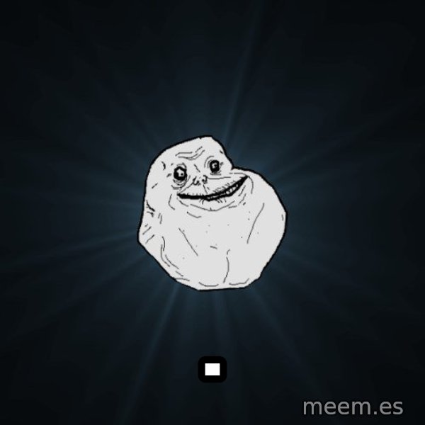 Forever Alone meme: .