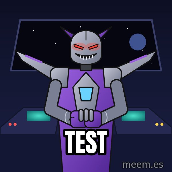 Scheming Jet Bot meme: test