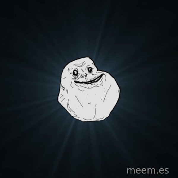Forever Alone meme template