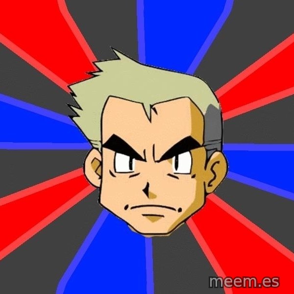 Professor Oak meme template