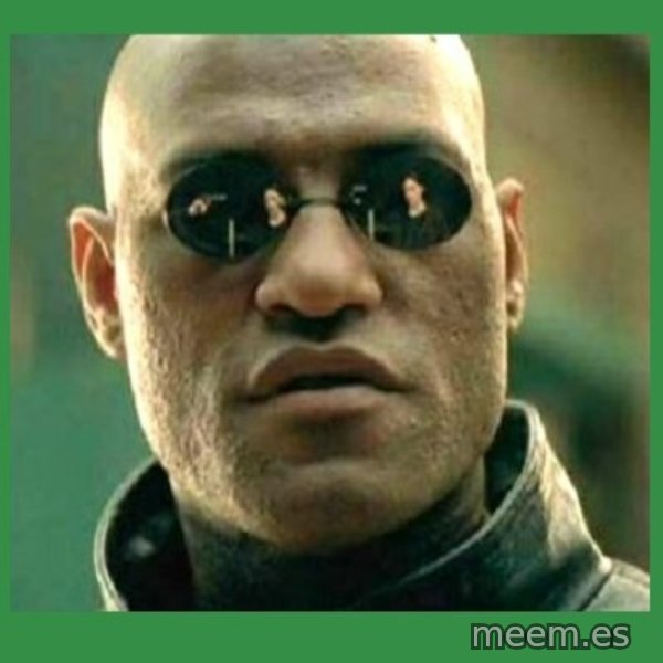 Matrix Morpheus meme template