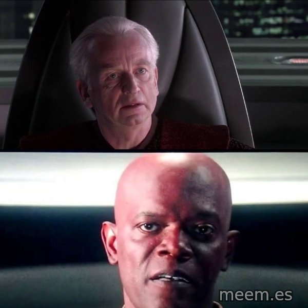 I Am the Senate meme template