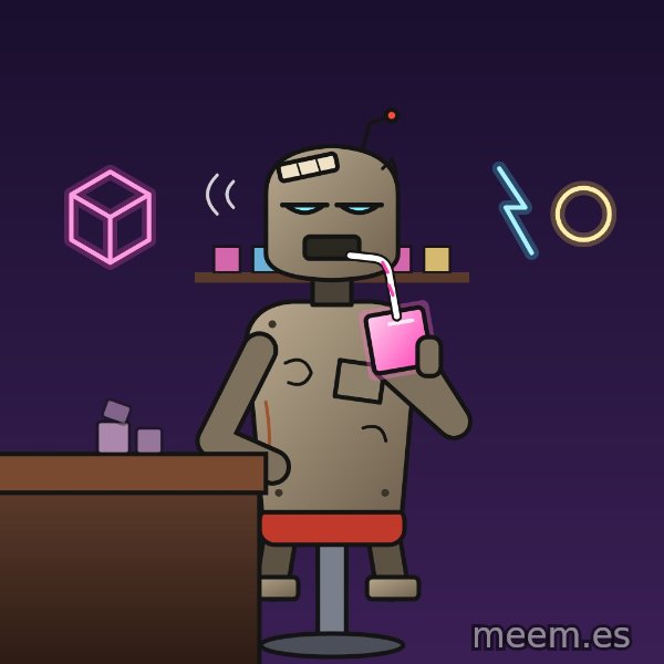 Fuel Cube Bot meme template