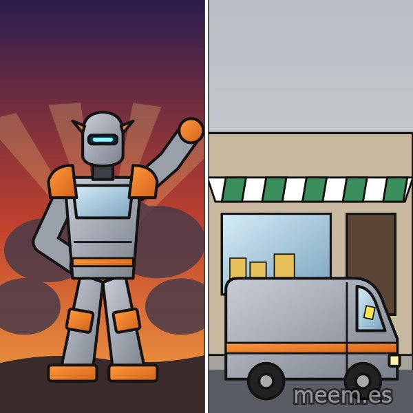 Robot Mode / Vehicle Mode meme template