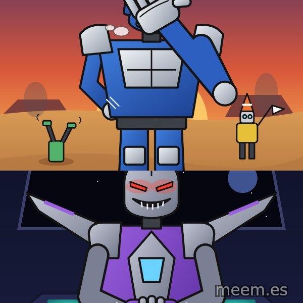 Bot Council meme template