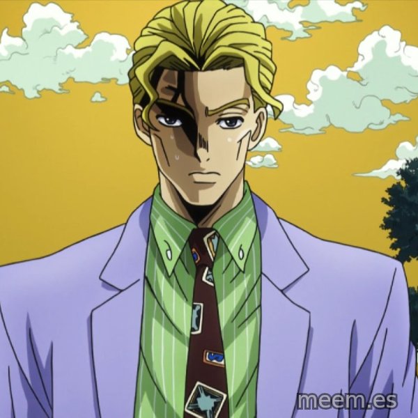 My Name Is Yoshikage Kira meme template